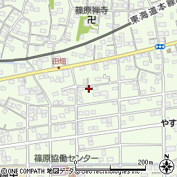 静岡県浜松市中央区篠原町20577周辺の地図
