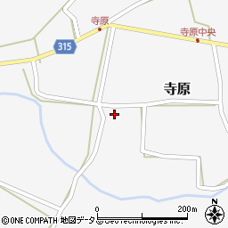 広島県山県郡北広島町寺原1491周辺の地図