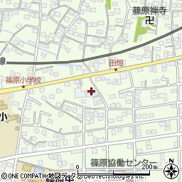 静岡県浜松市中央区篠原町10536周辺の地図