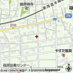 静岡県浜松市中央区篠原町20574周辺の地図