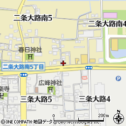 Ｊネットレンタカー奈良店周辺の地図