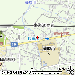 静岡県浜松市中央区篠原町9803周辺の地図