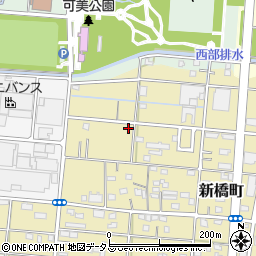 静岡県浜松市中央区新橋町463周辺の地図