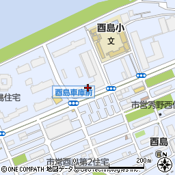 大阪シティバス酉島営業所周辺の地図