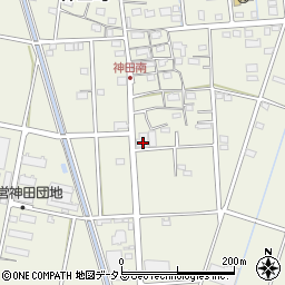 静岡県浜松市中央区神田町864周辺の地図