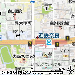 奈良県　建設業協会（一般社団法人）周辺の地図