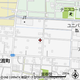 静岡県浜松市中央区小沢渡町245周辺の地図