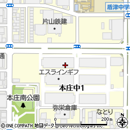 大阪府東大阪市本庄中周辺の地図