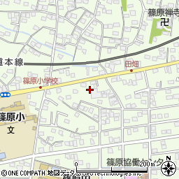 静岡県浜松市中央区篠原町10531周辺の地図