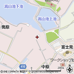 愛知県豊橋市老津町中原3周辺の地図