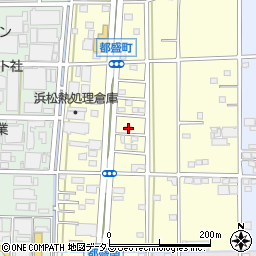 静岡県浜松市中央区都盛町287周辺の地図