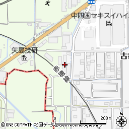 岡山県岡山市東区古都宿3周辺の地図