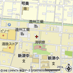 静岡県浜松市中央区新橋町390周辺の地図