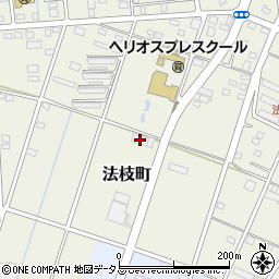静岡県浜松市中央区法枝町115周辺の地図