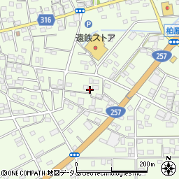 静岡県浜松市中央区篠原町21448周辺の地図