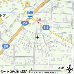 静岡県浜松市中央区篠原町22034周辺の地図