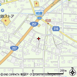 静岡県浜松市中央区篠原町22041周辺の地図