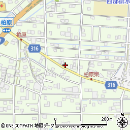 静岡県浜松市中央区篠原町21952周辺の地図