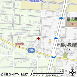 静岡県浜松市中央区篠原町21915周辺の地図