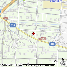 静岡県浜松市中央区篠原町21947周辺の地図