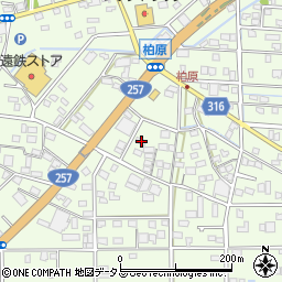 静岡県浜松市中央区篠原町22048周辺の地図