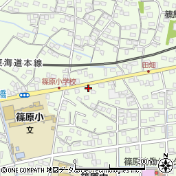 静岡県浜松市中央区篠原町10511周辺の地図