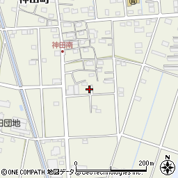 静岡県浜松市中央区神田町860周辺の地図