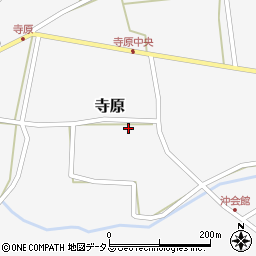 広島県山県郡北広島町寺原1454周辺の地図