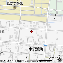 静岡県浜松市中央区小沢渡町221周辺の地図