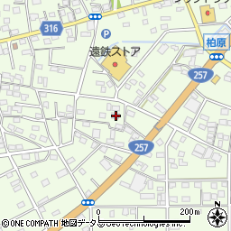 静岡県浜松市中央区篠原町21449周辺の地図