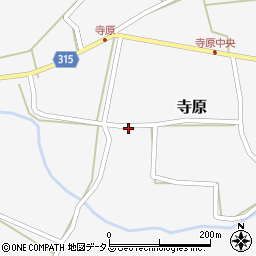 広島県山県郡北広島町寺原1489周辺の地図