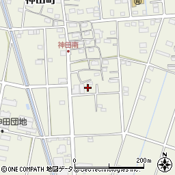 静岡県浜松市中央区神田町863周辺の地図