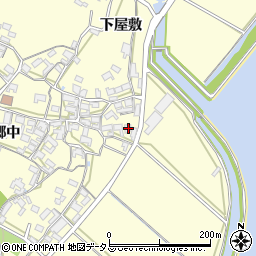 愛知県田原市吉胡町郷中73周辺の地図