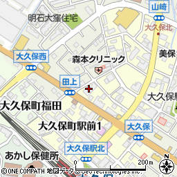 株式会社まるやま西明石店周辺の地図