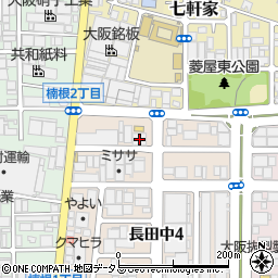 やまと運輸東大阪荷扱所周辺の地図