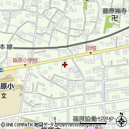 静岡県浜松市中央区篠原町10533周辺の地図