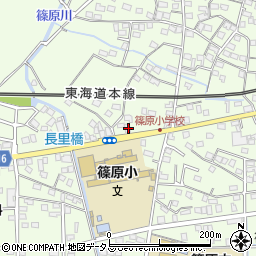 静岡県浜松市中央区篠原町9555周辺の地図