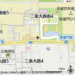 お好み焼き・鉄板焼き きん太 奈良二条大路店周辺の地図
