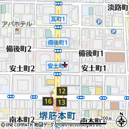 株式会社ＰＥ‐ＢＡＮＫ　関西支店周辺の地図