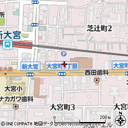 中央復建コンサルタンツ株式会社　奈良営業所周辺の地図