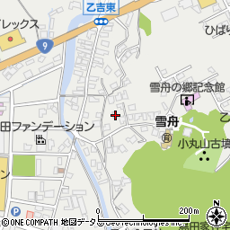 島根県益田市乙吉町1086周辺の地図