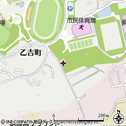 島根県益田市乙吉町574周辺の地図