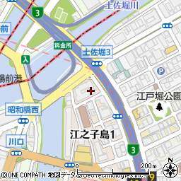 株式会社コタニ産商　大阪営業所周辺の地図