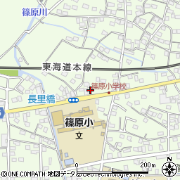 静岡県浜松市中央区篠原町9553周辺の地図