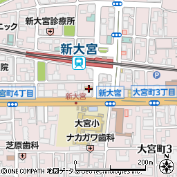 セブンイレブン奈良大宮町６丁目店周辺の地図