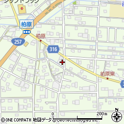 静岡県浜松市中央区篠原町22006周辺の地図