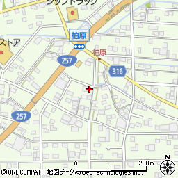 静岡県浜松市中央区篠原町22036周辺の地図