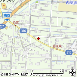 静岡県浜松市中央区篠原町21955周辺の地図