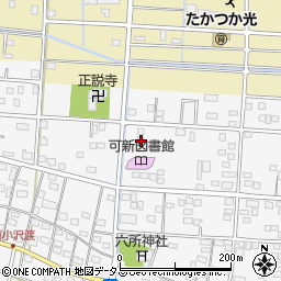 静岡県浜松市中央区小沢渡町1169周辺の地図