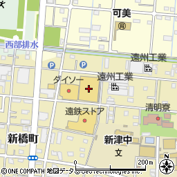 ジャンボエンチョー　浜松南店周辺の地図